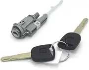 Ignition Switch Lock Barrel with ONE Non-TRANSPONDER Key Pilot, for Civic, CRV, for Accord,