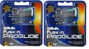 8 Gillette FUSION Proglide Razor Blades Cartridges Refills Shaver Fits Flexball