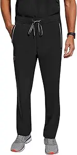 [healing hands] Medical Scrub Pant for Men Noah Bottoms with 7 Pockets, Moisture Wicking, 360° Stretch & Recycled Fibers 9173