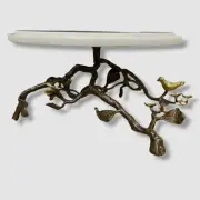Michael Aram White Lovebirds Cake Stand