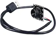 2MP Camera Module 72 Degree No Distortion Webcam Board Manual Focusing USB Camera Module for Laptop Built in Analog Microphone