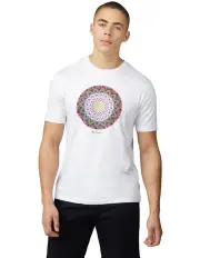 [Ben Sherman] Festival Target T-Shirt in White