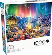 Buffalo Games - Winter's Night Bonfire - 1000 Piece Jigsaw Puzzle for Adults Challenging Puzzle Perfect for Game Nights - Finished Size 26.75 x 19.75