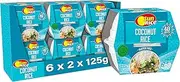 SunRice Microwave Coconut Flavoured Rice Cups 6x 2x125g
