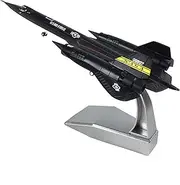 Enatuhter 1/144 Scale Diecast Military Models Aircraft US SR-71 Blackbird Model Simulation Airplane Model Fighter Jet Model Plane