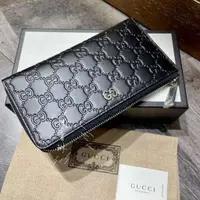 在飛比找蝦皮購物優惠-★嘿奢琳★ 二手正品 古馳 GUCCI 男士 黑色 經典 雙