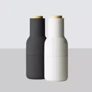 Audo Copenhagen ( Ex Menu ) Salt & Pepper Bottle Grinders Carbon & Ash