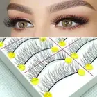 10 Pairs/Set Natural Long Fake False Handmade Eyelashes Eye Lashes Nice Cosmetic