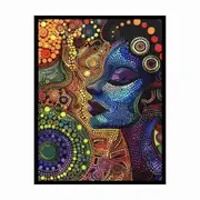 Dots Framed Print Fine Art Poster Print