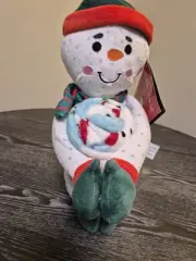 Mister Chilly Huggable Throw Set 2-Piece Plush Snowman & Blanket 40x50” Holiday