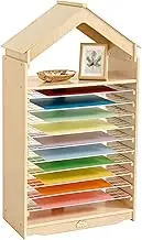 10 Shelf Art Paint Drying Rack and Storage Cabinet