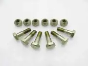 Fit For Mahindra Tractors Front Wheel Hub Bolts And Nuts Set of 6