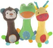 Pcs Squeak Toys for Dogs, Plush Chew Toy for Small and Medium Puppy Interactive Toy