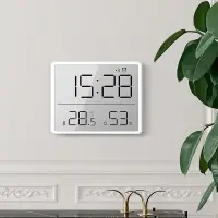 在飛比找蝦皮購物優惠-Digital Wall Clock Battery Ope