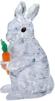 White Rabbit Original 3D Crystal Puzzle