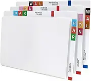 Avery White Shelf Lateral File Twin Tab, Extra Heavy Weight, Foolscap, 367 x 242 mm, 100 Files (46555)