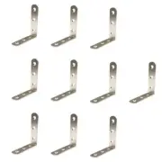 Steel Heavy Duty L Corner Joint Angle Bracket, Shelf Bracket Wall Hanging