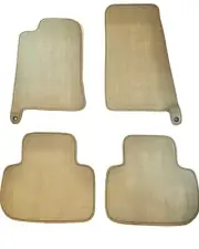 1995 Jaguar XJ12 Floor Mats 4 PC Tan Mat Set Beige Light Tan Color (for: Jaguar)