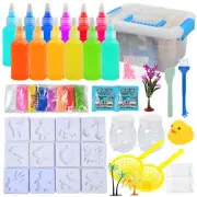 DIY Magic Water Spirit Toy Set 3D Magic Gel Kit Water Animal Toy Kit