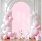 6FT Pink Wedding Arch Backdrop Cover