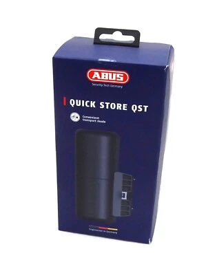 Abus Quick Store Saddle Fix Lock Storage - Black