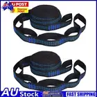 2pcs Outdoor Adjustable Strap Bandage Load Bearing Hammock for Backyard