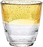 Toyo Sasaki Glass 42130TS-G-WGAB Shochu Glass, Japanese Garasu Temperature, Hot Water Shochu Gurasu, Gold, Made in Japan, 10.1 fl oz (300 ml)