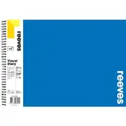 Reeves Visual Art Diary 110gsm 60 Sheets A3 Blue