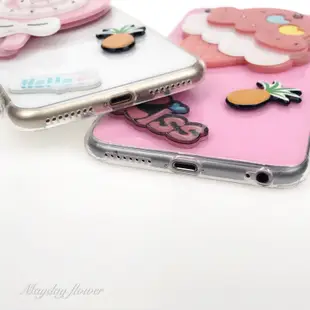 【現貨商品】帶鏡子冰淇淋棒棒糖iPhone系列手機殼