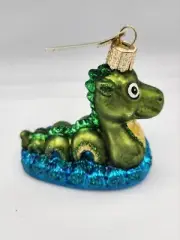 OWC Old World Christmas Loch Ness Monster OWC Glass Christmas Ornament New Tag