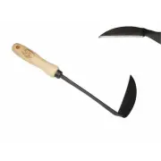 Japanese Hand Hoe-Right Hand Carbon Steel Head Hardwood Handle Lightweight