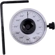 LIFKICH Adjustable Drive Angle Wrench Angle Gauge for Car Auto Measure Easy to Read Dial