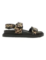[Sandler] Bronte Sandals in Animal Fabric