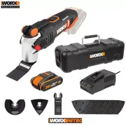 WORX NITRO 20V Brushless SoniCrafter Multi-Tool +Battery & Charger Kit - WX693