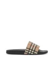 Burberry Tartan Rubber Slides