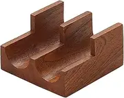 FytStycale Wood Sushi Taco's Holder, Exhibition Stand, Japanese Style, New Sushi Handrollh Holder, Serving Tablet for The Heart, Restaurant, 2 Grid, as described