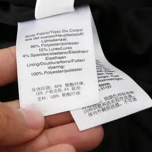 DKNY 黑色不規則修身洋裝 650元