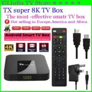 [Genuine]Tx Super 8K TV Box Hot Selling Super Android11 Smart TV Box 2GB+16GB 4K