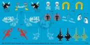 Peddinghaus 1/35 U-Boat Type VIIB-C Submarine Unit Markings WWII #2 Border 4186