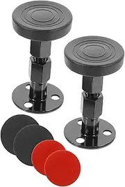 HEALEEP Headboard Stabilizer Set Threaded Bed Frame Stopper Anti-Vibration Tool Metal Soft Pads for Bedroom Living Room Apartment