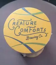 Creature Comforts Brewing Co. Bigger Dreams Hazy IPA Bar Coasters 125 NEW 4"