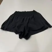 Aerie OFFLINE By Aerie Real Me Pleated Flowy Short Black M