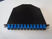 12 Position SC/LC Capable to MPO Ready Cassette with SC/UPC Adapters