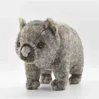 37cm Hansa Wombat Poseable Plush Toy Plush Soft Realistic Stuffed Animal Toy