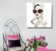 Audrey Hepburn Stretched Canvas Print