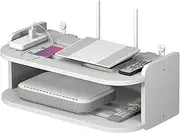 Router Storage Box | Multi Layer Wireless Router Holder - No Drill Wireless Router Heat Dissipation Rack, Multifunctional Storage Rack For Set-top Boxes, Routers, Game Consoles