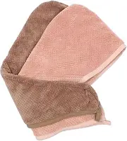 OSOLADY 2pcs Fast Drying Hair Towel Cap Ultra Absorbent Microfiber Drying Wrap for Quick Hair Care Soft and Comfortable Design for Home and Travel