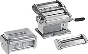 Marcato Atlas Pasta Maker Machine with 2 Pasta Roller Attachments (Ravioli & Spaghetti) Makes 5 Types of Pasta