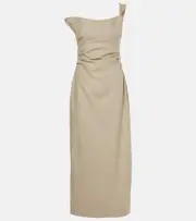 [SIR] SIR Tamara linen maxi dress AU 6 green