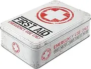 Nostalgic-Art Tin Box Flat, Metal, Multicoloured, 6 x 16 x 7 cm / 9 x 6,3 x 2,8 Inch